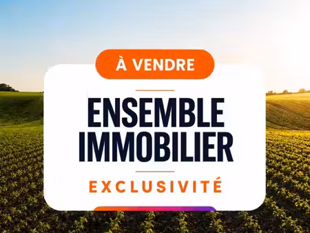 épretot — terrain 6 000 m² divisible + maison 161 m²