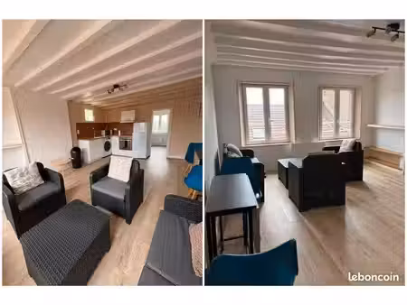 appartement rénové et meublé  parking