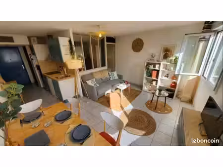 montpellier centre – t2 meublé 36 m² – gare saint-roch à 3 min à pied – disponible dès mai