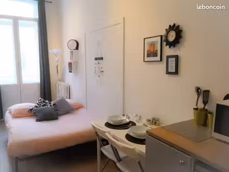 studio meublé 22m² lille-centre république