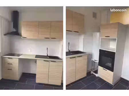 appartement 3 pièces - 1 chb - 58 m²