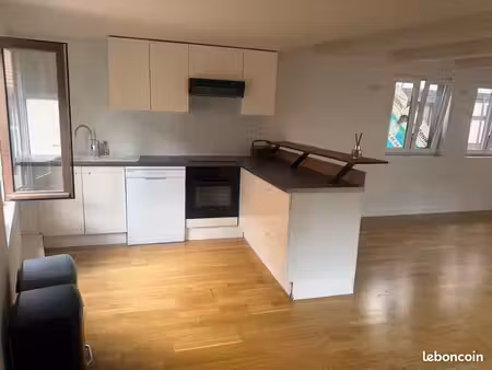 à louer – duplex atypique avec garage  parking et cave à obernai centre