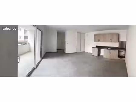appartement t2 50 m² avec terrasse et garage