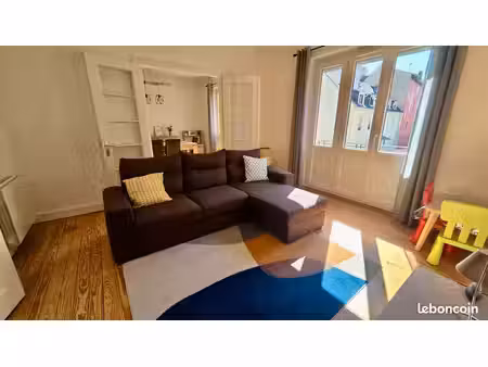 rare à neudorf - location appartement meublé très lumineux de 95 m² avec 2 balcons et jard