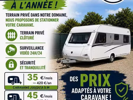 stationnement caravane