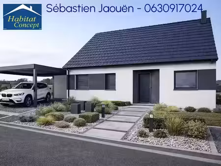 vente maison neuve 4 pièces 84.73 m² à raillencourt-sainte-olle (59554)  195 320 €