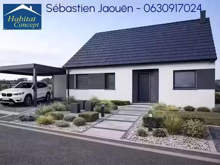 vente maison neuve 4 pièces 84.73 m² à thun-l'evêque (59141)  199 120 €