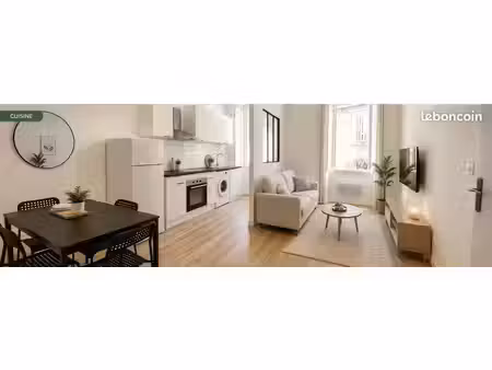t2 rénové 43 m² — marseille 5e  quartier le camas - 179 000 fai