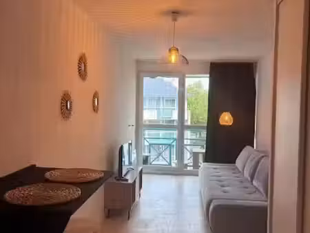 location meublée appartement 1 pièce 19.55 m² à vannes (56000)  600 €