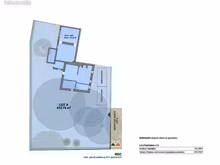 appartement 100m² plain pied