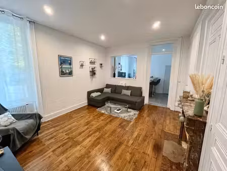 charmante maison de plain-pied 48 m² – rénovée avec goût  au cœur de sathonay
