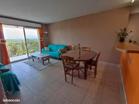 appartement meublé 3 pièces 64 m² mougins-le-haut piscine tennis