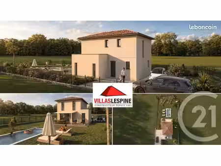 terrain 830 m² charly