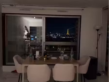 vue sur la tour effel depuis chaque chambre