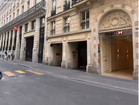 paris 9ᵉ – place de parking sécurisée au pied des grands magasins & d'opéra