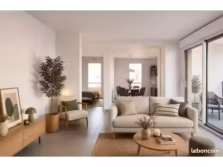 t4 83 m² – lyon 7 – loggia – ouest – parking