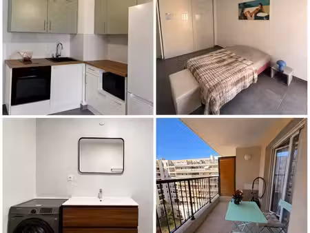 location t2 meublé 46 m² avec terrasse et parking – marseille 13010