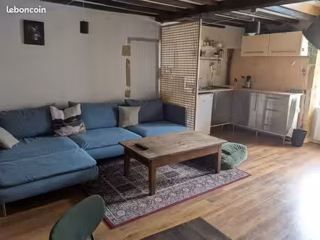 confortable duplex 40 m2 équipé  au calme proche lyon