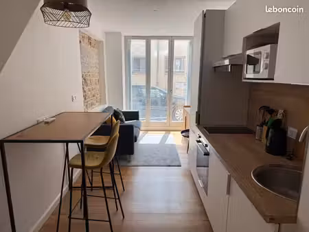 location appartement 2 pièces 33m2 rdc