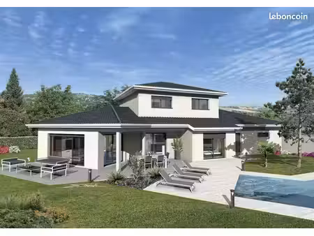 maison 130 m² avec terrain à dagneux (01)