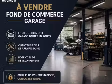 fond de commerce automobile a vendre