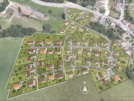 terrain 1 079 m² hericourt