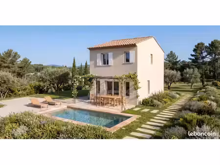 projet de construction d'une maison 85 m² avec terrain à pierrevert (04)