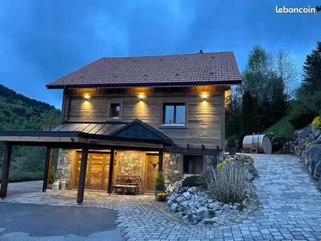 chalet de standing situé dans les hautes vosges