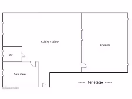 appartement 2 pièces 37 m²