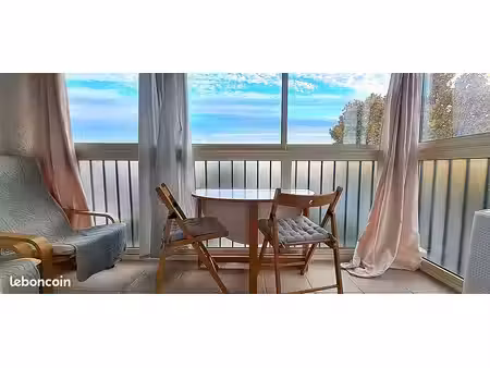 appartement t1 bis - port miramar - 28 m² - mezzanine