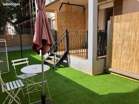 appartement t2 avec terrasses privatives