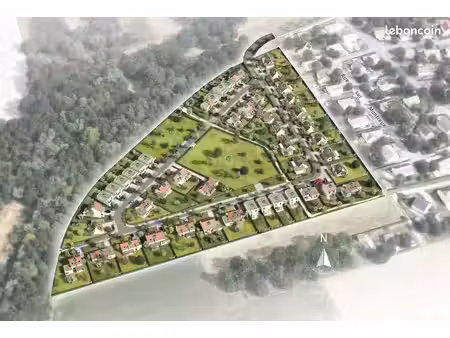 terrain 370 m² delle