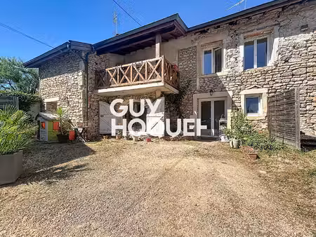 maison en pierre avec 2 logements dont 1 loué - idéal résidence principale + revenus locat