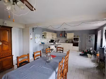 a vendre - longere renovee a saint jean de la motte