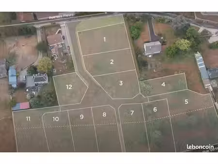 terrain 1 122 m² le bois robert