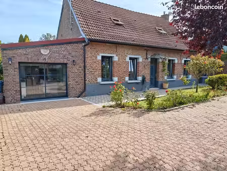 fermette rénovée - 136 m² - 3 chambres - vente entre particuliers