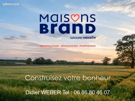 terrain 429 m² drusenheim