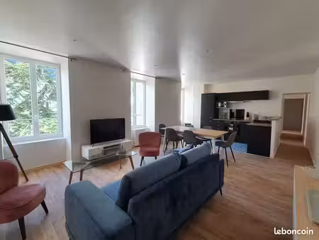 superbe appartement meublé 3 chambres – bucaille – parking – ascenseur – colocation possib