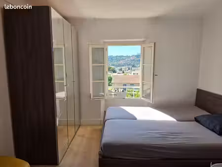 appartement t3 meublé et équipé – vallauris centre
