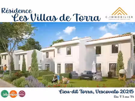 dernière disponibilité villa duplex t3 de 60 00m2