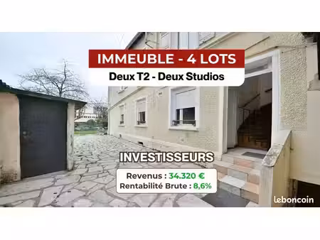 immeuble 108 m² villeneuve-saint-georges
