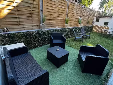 nogent-sur-marne – studio meublé 30 m² avec jardin privatif de 35 m²