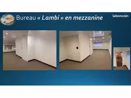 bureaux à louer zac rivière roche