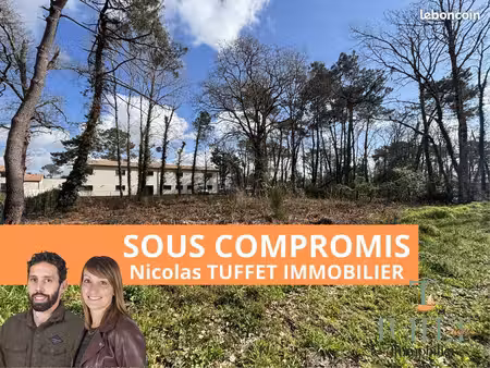 terrain 1271 m² la tremblade