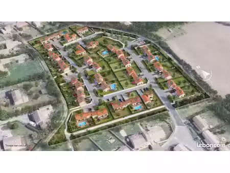 terrain 405 m² bouhet