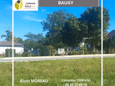 terrain 1 000 m² baugy