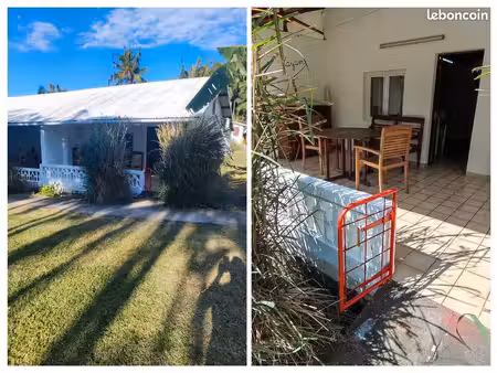 maison mitoyenne f2 en rdj
