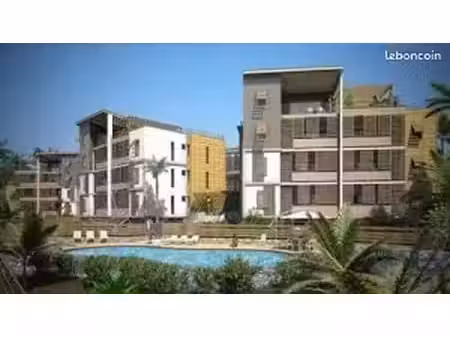 duplex spacieux dans résidence très bon standing vue mer