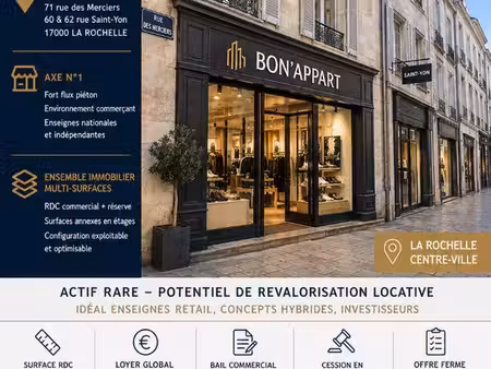 local 50 m² la rochelle