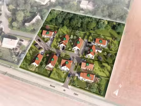 terrain 631 m² pasques